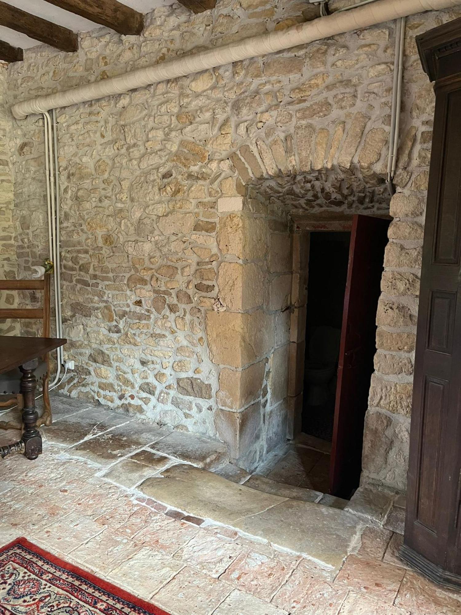 Chambre Dans Tour Du 15Eme Siecle Mauvieres Extérieur photo